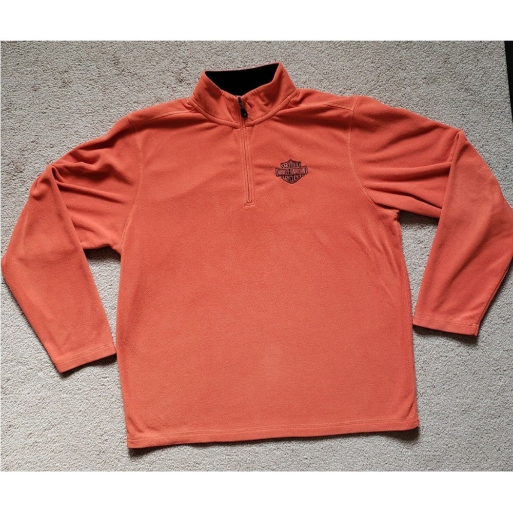 HARLEY DAVIDSON | pullover fleece zip